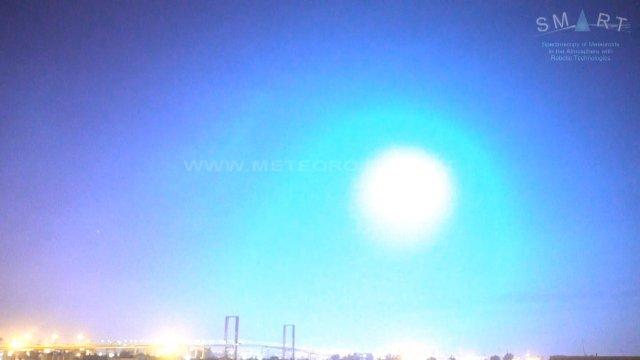 Impressive fireball over the Iberian Peninsula