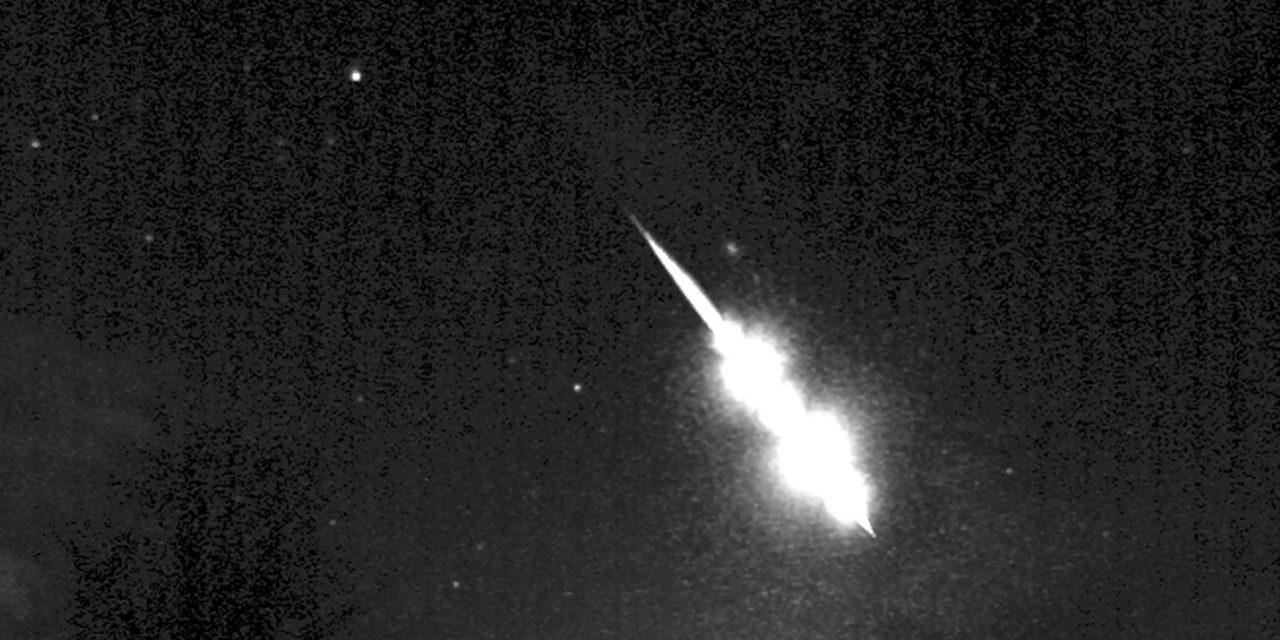 Stunning fireball over Madrid on January 21
