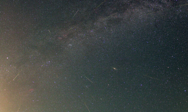 A Perseid campaign at the Cosmos Observatory near Lattrop, the Netherlands