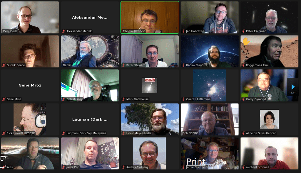 2023 Global Meteor Network meeting