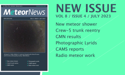 July issue of eMeteorNews online
