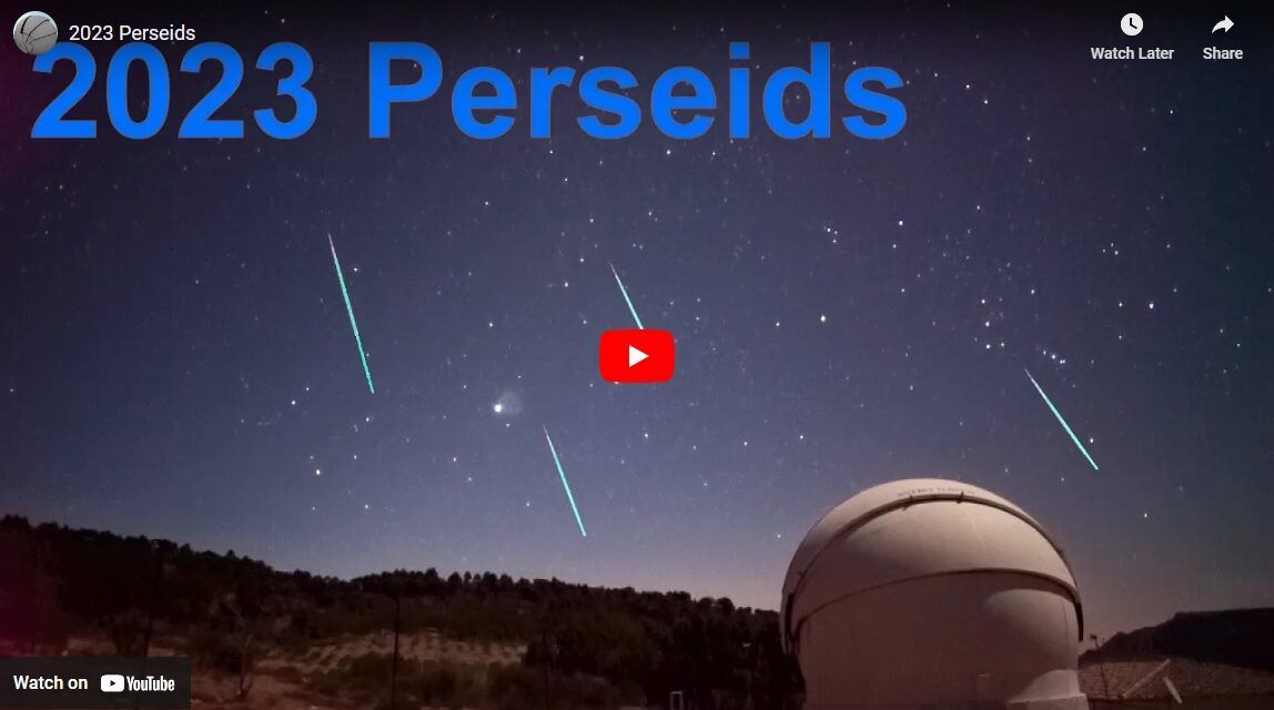 Favorable conditions for the Perseids in 2023