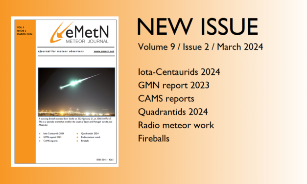 March issue of eMetN Meteor Journal online