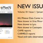 January issue of eMetN Meteor Journal online