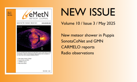 May issue of eMetN Meteor Journal online