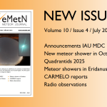 July issue of eMetN Meteor Journal online