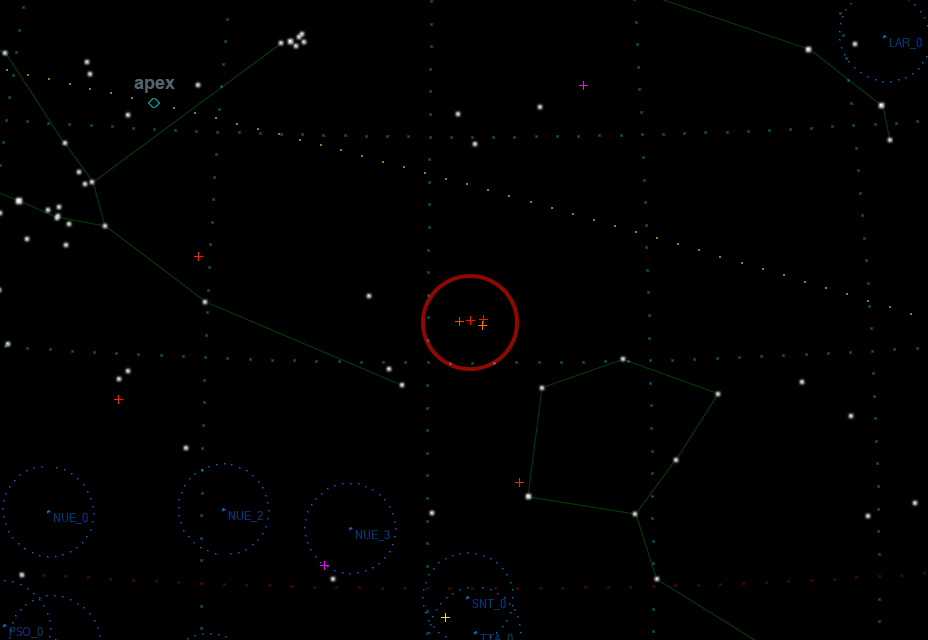 Possible new meteor shower at the border between the constellations Aries and Cetus