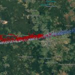 Possible dark flight parameters of the Okulovka meteorite