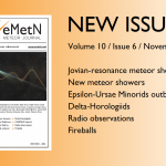 November issue of eMetN Meteor Journal online
