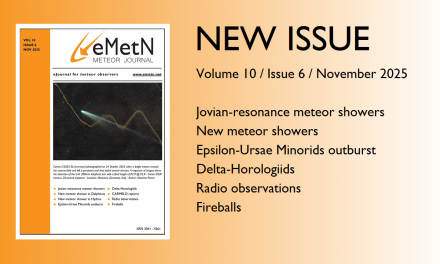 November issue of eMetN Meteor Journal online
