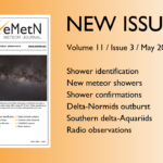 May 2026 issue of eMetN Meteor Journal online