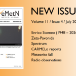 July issue of eMetN Meteor Journal online