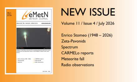 July issue of eMetN Meteor Journal online